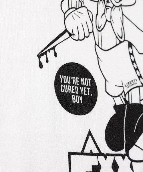 LIBERTY CITY（リバティシティ）の「【LIBERTY CITY/リバティーシティ】 [A CLOCKWORK LIAR] ロンT（Tシャツ/カットソー・メンズ・ブラック/ホワイト・3/4/2）」の8枚目の写真