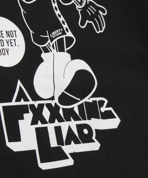 LIBERTY CITY（リバティシティ）の「【LIBERTY CITY/リバティーシティ】 [A CLOCKWORK LIAR] ロンT（Tシャツ/カットソー・メンズ・ブラック/ホワイト・3/4/2）」の19枚目の写真