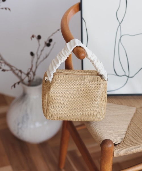 DONOBAN(ドノバン)の「雑材ミニボストンバッグ(ボストンバッグ・レディース・ホワイト・ONESIZE)」の19枚目の写真