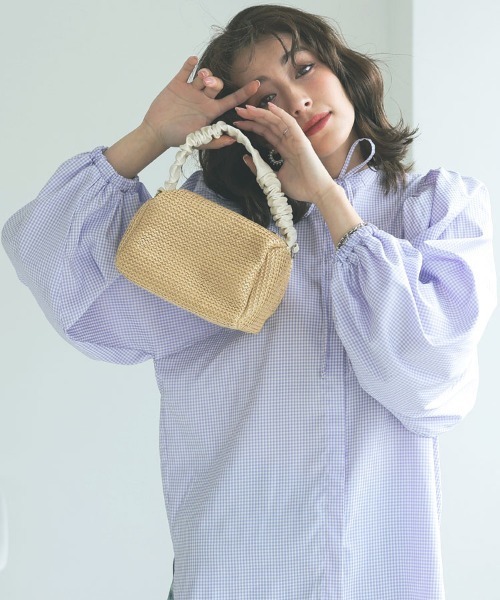 DONOBAN(ドノバン)の「雑材ミニボストンバッグ(ボストンバッグ・レディース・ホワイト・ONESIZE)」の18枚目の写真