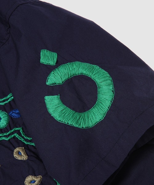 NOMA t.d.（ノーマティーディー）の「Bandana Hand Embroidery Shirt（シャツ/ブラウス・メンズ・ブラック/ネイビー/ホワイト・3/4/5/2）」の7枚目の写真