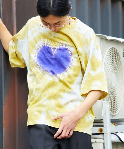 FREAK'S STORE（フリークスストア）の「タイダイ ハートTee/ショート