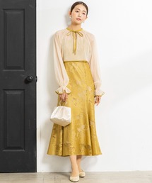 form forma | 【formformfaオリジナル】3wayシフォンボレロ&レースキャミドレス/結婚式/パーティー(ドレス)