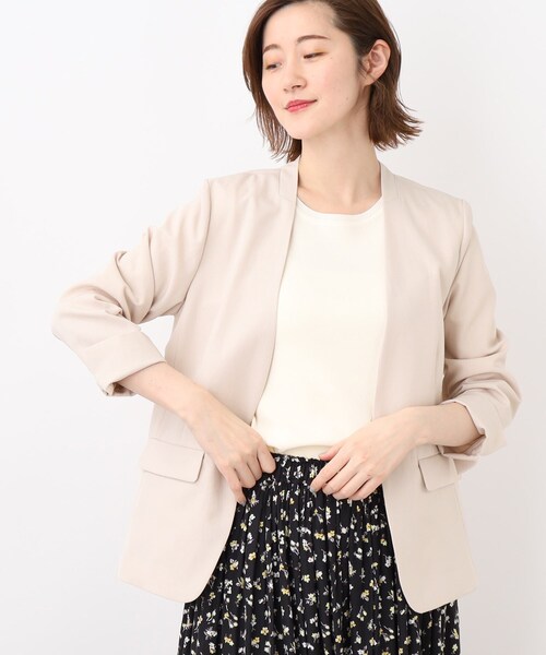 grove（グローブ）の「◇【手洗い可】リネンライクカラーレス