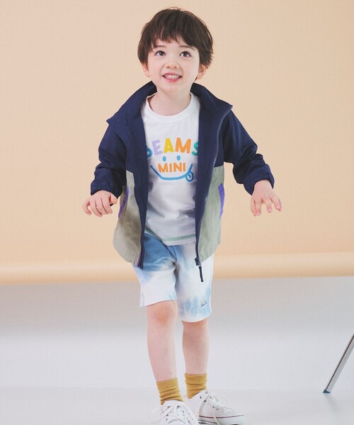 BEAMS mini（ビームスミニ）の「BEAMS mini / タイダイ ワッフル ショーツ 23SS（90～150cm）（その他パンツ・キッズ・サックスブルー/ミント・90/100/110/120/130/140/150）」の10枚目の写真