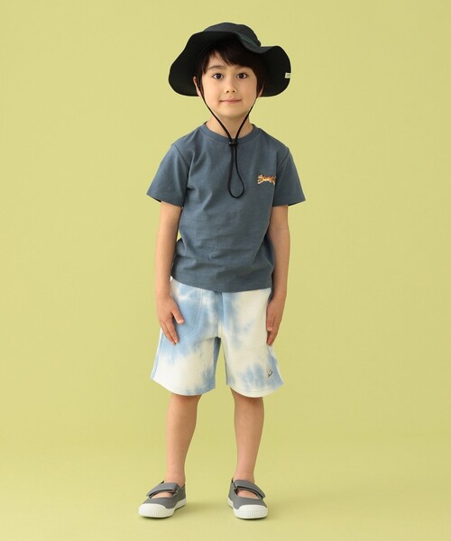 BEAMS mini（ビームスミニ）の「BEAMS mini / タイダイ ワッフル ショーツ 23SS（90～150cm）（その他パンツ・キッズ・サックスブルー/ミント・90/100/110/120/130/140/150）」の11枚目の写真