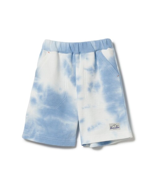 BEAMS mini（ビームスミニ）の「BEAMS mini / タイダイ ワッフル ショーツ 23SS（90～150cm）（その他パンツ・キッズ・サックスブルー/ミント・90/100/110/120/130/140/150）」の13枚目の写真