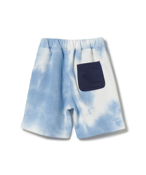 BEAMS mini（ビームスミニ）の「BEAMS mini / タイダイ ワッフル ショーツ 23SS（90～150cm）（その他パンツ・キッズ・サックスブルー/ミント・90/100/110/120/130/140/150）」の16枚目の写真