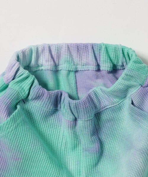 BEAMS mini（ビームスミニ）の「BEAMS mini / タイダイ ワッフル ショーツ 23SS（90～150cm）（その他パンツ・キッズ・サックスブルー/ミント・90/100/110/120/130/140/150）」の22枚目の写真