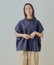 Kelen（ケレン）の「「KELEN / ケレン」FRILL COLLAR TOPS"MOOSE"（Tシャツ/カットソー）」