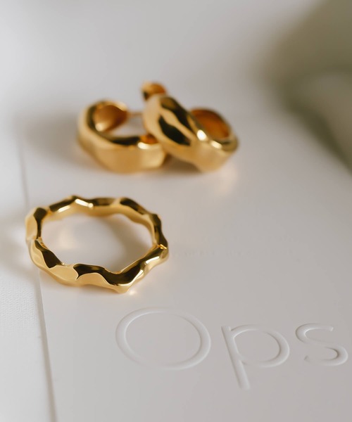 Ops.(オプス)の「アクセサリー リング レディース シルバー925 シンプル 金属アレルギー対応【Aloro アローロ】(リング・レディース・シルバー/イエローゴールド・11号/9号/13号/15号)」の16枚目の写真