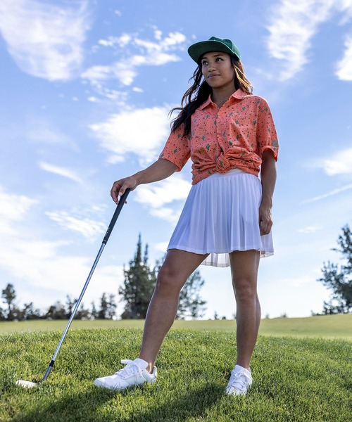 adidas（アディダス）の「ADICROSS デザートプリント 半袖シャツ