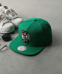 Mitchell&Ness（ミッチェル&ネス）の「【Mitchell&Ness】NBA TEAM GROUND 2.0 SNAPBACK CELTICS BULLS LAKERS KNICKS SUNS/ベースボールキャップ（キャップ）」