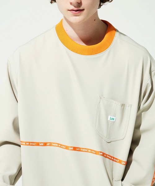 Lee（リー）の「【Lee GOLF】ロゴラインプルオーバー（その他トップス・メンズ・ブラック/ネイビー/ホワイト/ベージュ・LARGE/MEDIUM）」の3枚目の写真