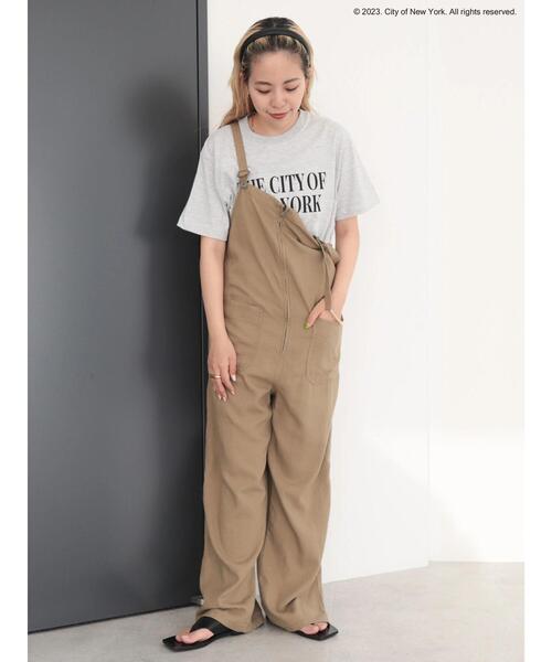 AMERICAN HOLIC(アメリカンホリック)の「THE CITY OF NEW YORK TEE(Tシャツ/カットソー・レディース・ライトグレー・L/M)」の2枚目の写真