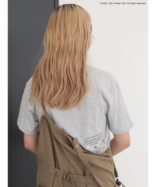 AMERICAN HOLIC(アメリカンホリック)の「THE CITY OF NEW YORK TEE(Tシャツ/カットソー・レディース・ライトグレー・L/M)」の5枚目の写真