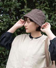 contra bo nepre（コントラ ボ ネプレ ）の「stripe bucket hat BR / レディースカジュアルハット　バケットハット（ハット）」