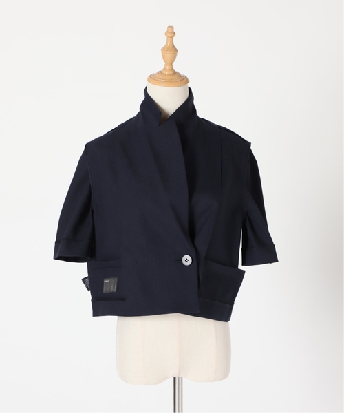 crewre ハーフスリーブボクシージャケット24ss サイズ2 crewre online shop / ハーフスリーブボクシージャケット