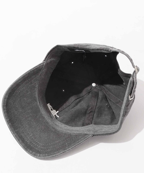 STUSSY（ステューシー）の「STUSSY/ステューシー WASHED STOCK LOW PRO CAP ロゴ キャップ ヴィンテージ風（キャップ・メンズ・ブラウン/チャコール/ネイビー/パープル・FREE）」の12枚目の写真