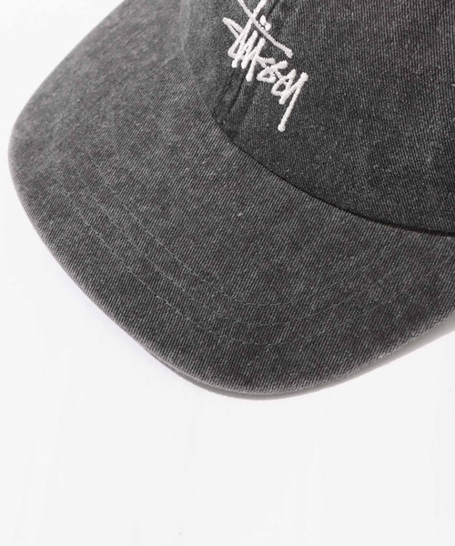 STUSSY（ステューシー）の「STUSSY/ステューシー WASHED STOCK LOW PRO CAP ロゴ キャップ ヴィンテージ風（キャップ・メンズ・ブラウン/チャコール/ネイビー/パープル・FREE）」の7枚目の写真