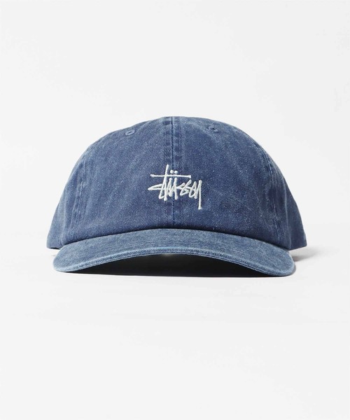 STUSSY（ステューシー）の「STUSSY/ステューシー WASHED STOCK LOW PRO CAP ロゴ キャップ ヴィンテージ風（キャップ・メンズ・ブラウン/チャコール/ネイビー/パープル・FREE）」の16枚目の写真