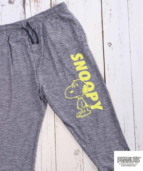 PEANUTS（ピーナッツ）の「PEANUTS カチオン クロップドパンツ（その他パンツ・レディース・ブラック/チャコール/ブラック系その他/グレー系その他/ネイビー/杢グレー・L/M/LL）」の6枚目の写真