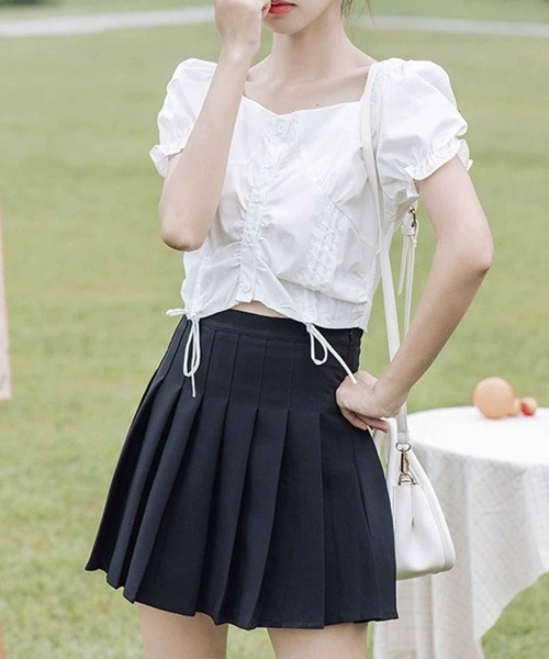 SPIGA（スピーガ）の「ﾀﾞﾌﾞﾙｼｬｰﾘﾝｸﾞﾌﾞﾗｳｽ（シャツ/ブラウス・レディース・ピンク/ホワイト・FREE）」の11枚目の写真