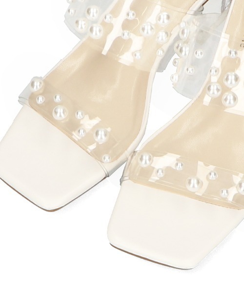 MISCH MASCH(ミッシュマッシュ)の「パールPVCサンダル/MO32203(サンダル・レディース・ホワイト・S/M/L)」の5枚目の写真