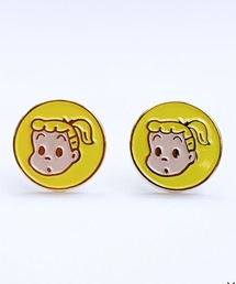 BUTTON&CUFFLINKS ボタンアンドカフリンクス:OSAMU GOODS オサムグッズ:ジャック ジル ねこイヤリング 犬イヤリング