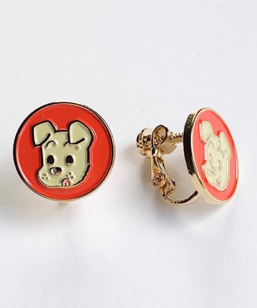 OSAMU GOODS(オサムグッズ)の「BUTTON&CUFFLINKS ボタンアンドカフリンクス:OSAMU GOODS オサムグッズ:ジャック ジル ねこイヤリング 犬イヤリング(イヤリング・レディース・ブルー系2/イエロー/レッド/イエロー系2/レッド系2/レッド系1/イエロー系/ブルー/ブルー系1/イエロー系1・FREE)」の20枚目の写真