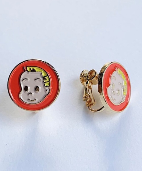 OSAMU GOODS(オサムグッズ)の「BUTTON&CUFFLINKS ボタンアンドカフリンクス:OSAMU GOODS オサムグッズ:ジャック ジル ねこイヤリング 犬イヤリング(イヤリング・レディース・ブルー系2/イエロー/レッド/イエロー系2/レッド系2/レッド系1/イエロー系/ブルー/ブルー系1/イエロー系1・FREE)」の11枚目の写真