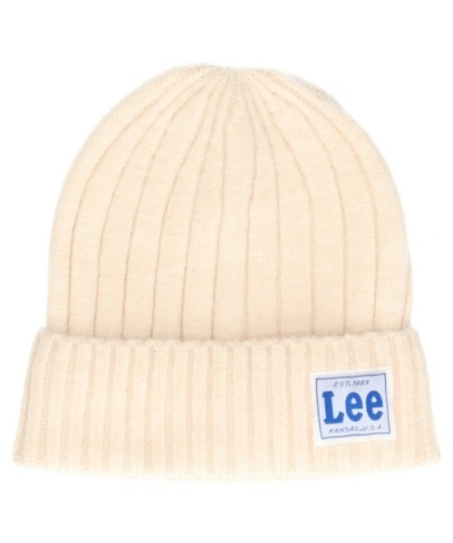 Lee（リー）の「LEE/リー　LE WATCH WOOLY YARN（ハンチング/ベレー帽・レディース・ネイビー/ホワイト/グレー/ブラック・57~59cm）」の2枚目の写真