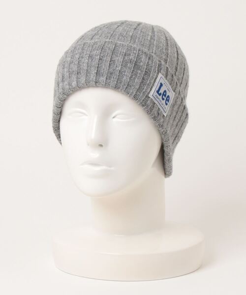 Lee（リー）の「LEE/リー　LE WATCH WOOLY YARN（ハンチング/ベレー帽・レディース・ネイビー/ホワイト/グレー/ブラック・57~59cm）」の9枚目の写真