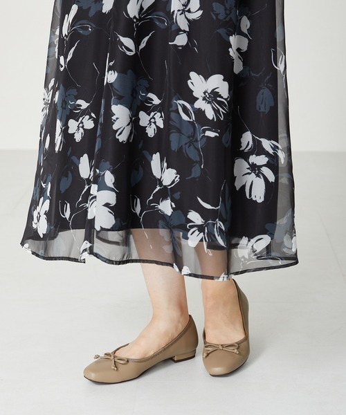 WA ORiental TRaffic（ダブルエーオリエンタルトラフィック）の「スクエアトゥフラットバレエシューズ 32306（バレエシューズ・レディース・ブラック/ピンク/ベージュ・34/35/36/37/38/39/40/41/42/33/43）」の12枚目の写真