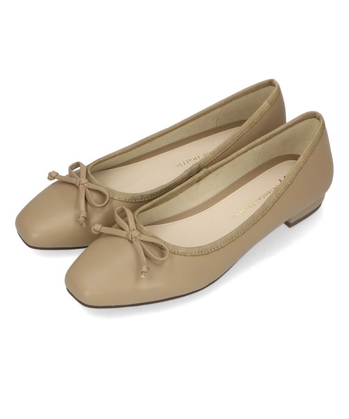 WA ORiental TRaffic（ダブルエーオリエンタルトラフィック）の「スクエアトゥフラットバレエシューズ 32306（バレエシューズ・レディース・ブラック/ピンク/ベージュ・34/35/36/37/38/39/40/41/42/33/43）」の11枚目の写真