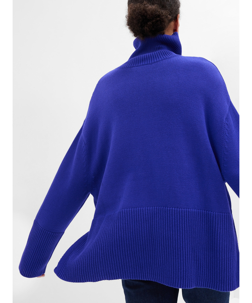 GAP（ギャップ）の「リラックス タートルネック チュニックセーター（ニット/セーター・レディース・ブルー/ブラック/グリーン・XS/M/S/XL/XXS/L）」の5枚目の写真