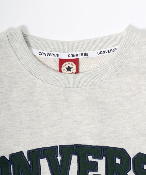 CONVERSE(コンバース)の「CONVERSE/コンバース カレッジロゴ ノースリーブ ベスト レディース メンズ(Tシャツ/カットソー・レディース・オートミール/スミクロ/ネイビー/ワイン・M/L/LL)」の15枚目の写真