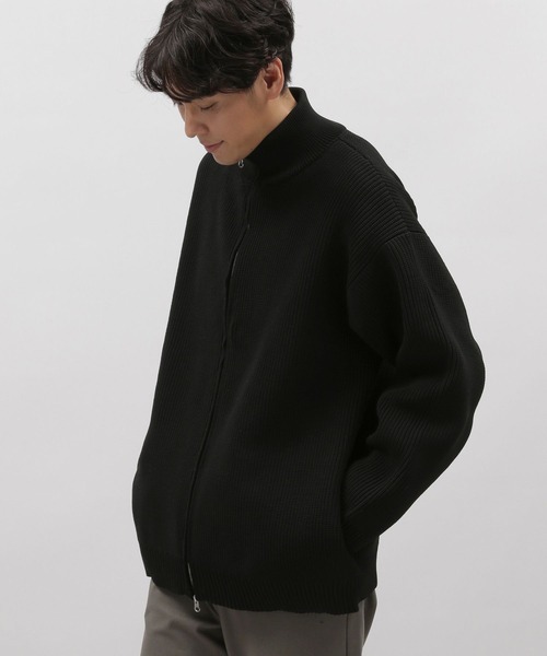 LAKOLE（ラコレ）の「PEドライバーズニット / 971588（ニット/セーター・メンズ・グリーン/グレー/ブラック・MEDIUM/X-LARGE/LARGE）」の5枚目の写真