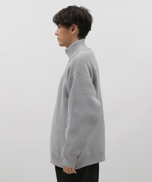 LAKOLE（ラコレ）の「PEドライバーズニット / 971588（ニット/セーター・メンズ・グリーン/グレー/ブラック・MEDIUM/X-LARGE/LARGE）」の11枚目の写真