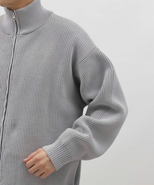 LAKOLE（ラコレ）の「PEドライバーズニット / 971588（ニット/セーター・メンズ・グリーン/グレー/ブラック・MEDIUM/X-LARGE/LARGE）」の14枚目の写真