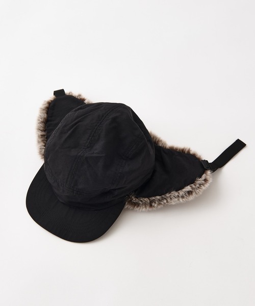 CIAOPANIC TYPY(チャオパニックティピー)の「【KIDS】ミリタリーフライトキャップ(キャップ・キッズ・カーキ/ブラック/アイボリー・ONE SIZE)」の15枚目の写真