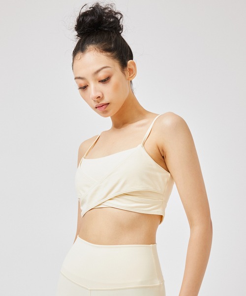 Alo Yoga（アロヨガ）の「【alo】Airbrush Enso Bra ブラトップ