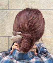 tone（トーン）の「【Kukulu TOKYO】Heart hair clips（バレッタ/ヘアクリップ・メンズ）」