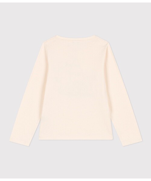 PETIT BATEAU(プチバトー)の「プリント長袖Tシャツ(Tシャツ/カットソー・キッズ・ホワイト×グリーン/ライトピンク/ライトグリーン/オフホワイト・4YEAR/5YEAR/3YEAR)」の10枚目の写真