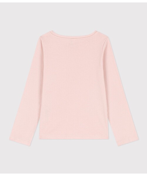 PETIT BATEAU(プチバトー)の「プリント長袖Tシャツ(Tシャツ/カットソー・キッズ・ホワイト×グリーン/ライトピンク/ライトグリーン/オフホワイト・4YEAR/5YEAR/3YEAR)」の13枚目の写真