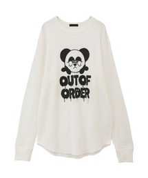 Candy Stripper | OUT OF ORDER WAFFLE L/S Tシャツ(Tシャツ/カットソー)