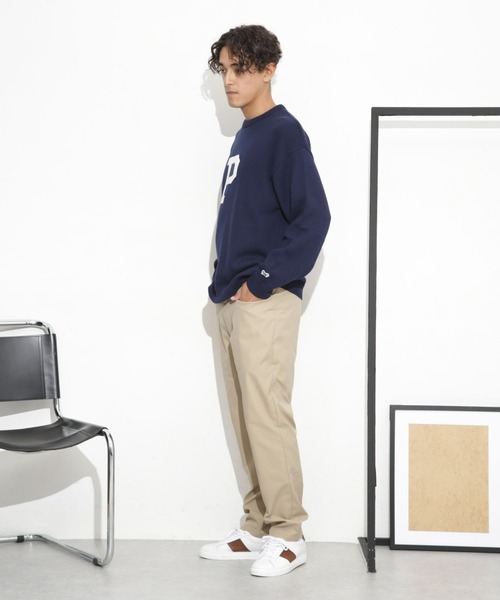 NANO universe（ナノユニバース）の「「Octa(R) CPCP(R)」スリムトラウザーズ（その他パンツ・メンズ・ベージュ/ブラック・M/S/L）」の15枚目の写真