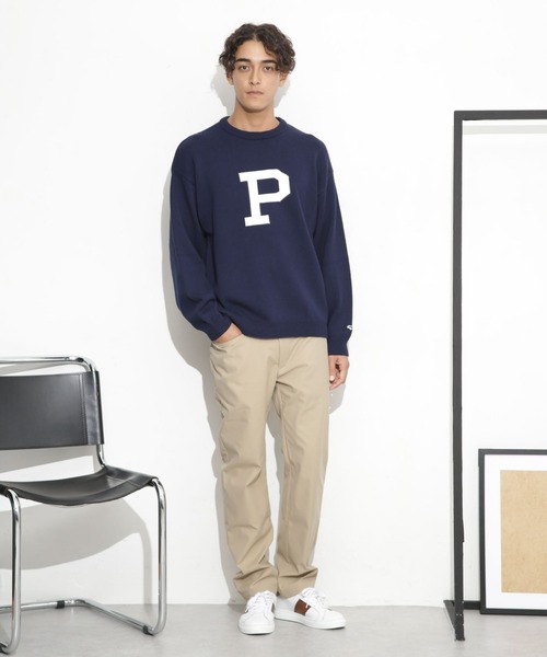 NANO universe（ナノユニバース）の「「Octa(R) CPCP(R)」スリムトラウザーズ（その他パンツ・メンズ・ベージュ/ブラック・M/S/L）」の16枚目の写真