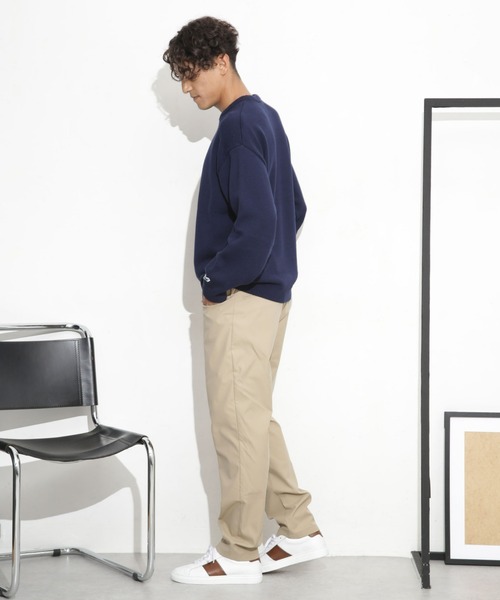 NANO universe（ナノユニバース）の「「Octa(R) CPCP(R)」スリムトラウザーズ（その他パンツ・メンズ・ベージュ/ブラック・M/S/L）」の17枚目の写真