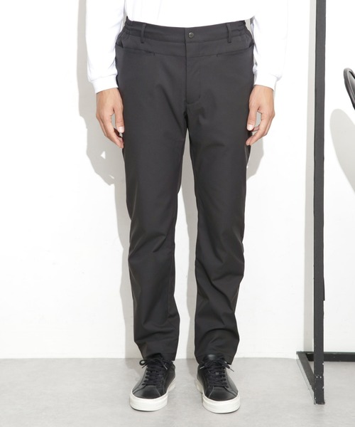 NANO universe（ナノユニバース）の「「Octa(R) CPCP(R)」スリムトラウザーズ（その他パンツ・メンズ・ベージュ/ブラック・M/S/L）」の21枚目の写真